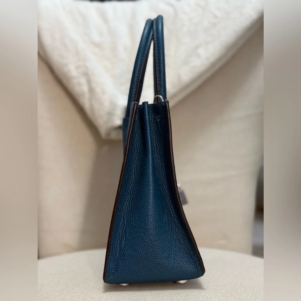MICHAEL - Michael Kors Teal Mercer Handbag/Crossbody - LIKE NEW!!! - Picture 4 of 14